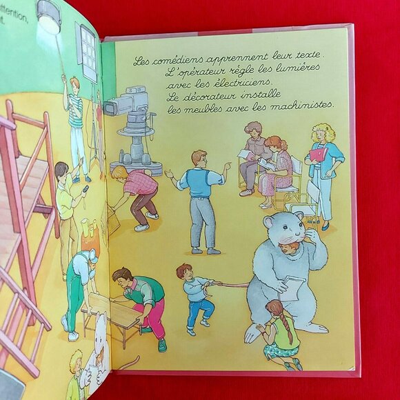 La Télévision FRENCH Language Kids HC Book Viens Voir! 3 4 5 Ans Andre Posner - Picture 7 of 10